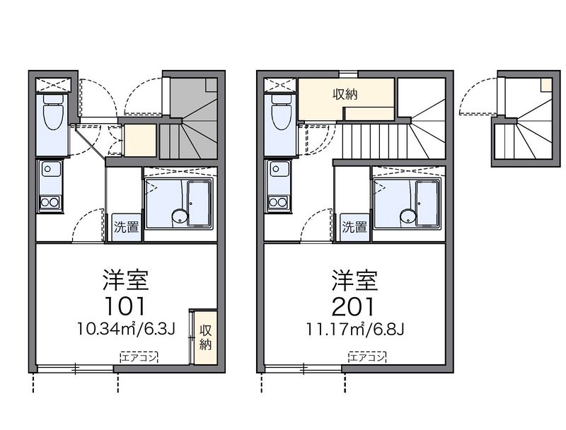 レオネクスト桜木 間取図