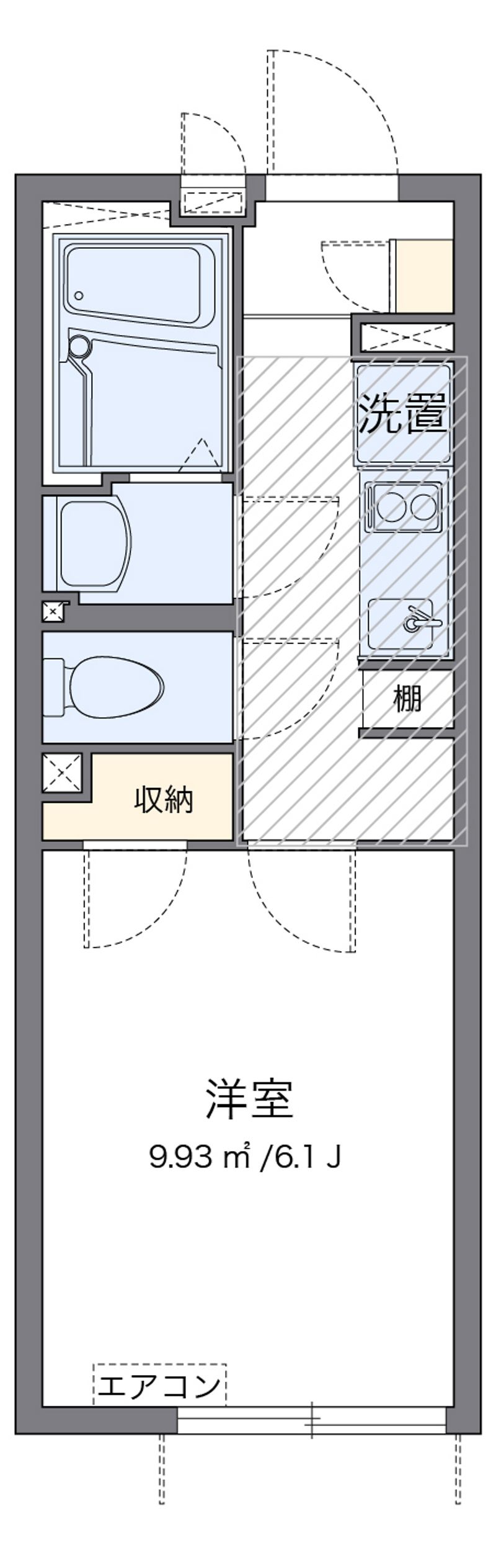 クレイノアナベル 間取図