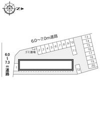 レオパレス刈谷みなみ 配置図