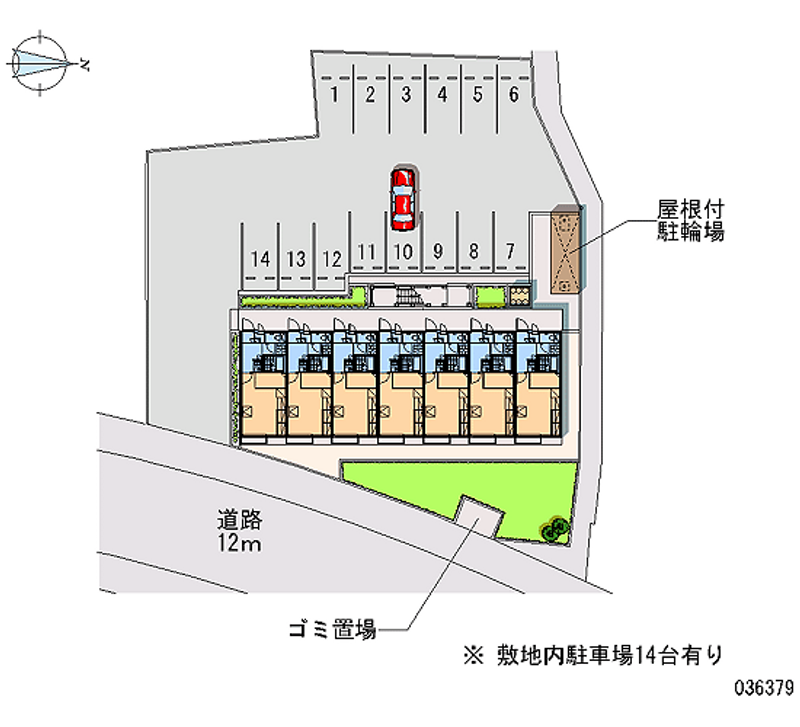 レオパレスシュタインベルク 月極駐車場