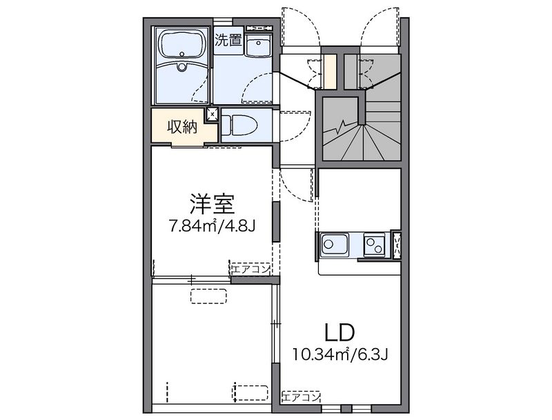 レオネクストグランドソレイユⅡ 間取図