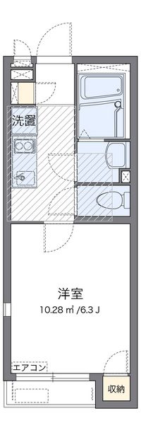 ミランダ曳六 間取図