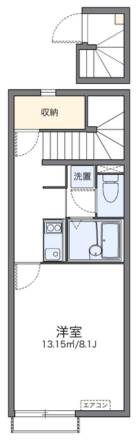 レオネクストタカス壱番館 間取り図