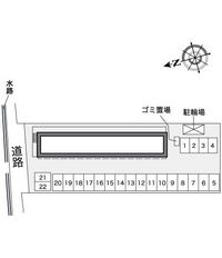レオパレスパル百田 駐車場