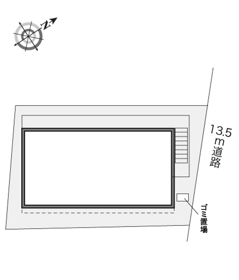 レオパレス伊屋ノ免 配置図