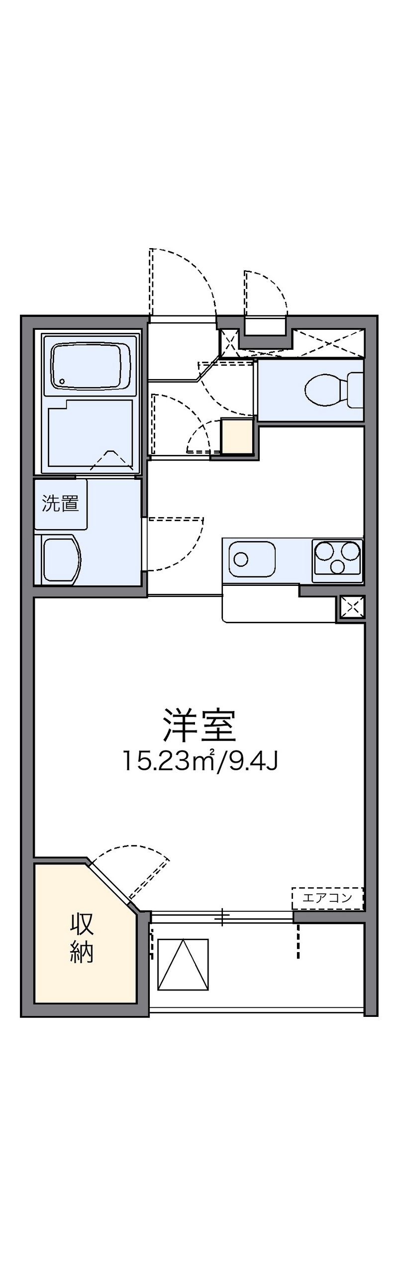 レオネクストモンテローサ 間取図