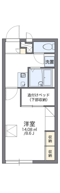 レオパレスＭｅｉ　Ｆｌｏｒａ 間取り図