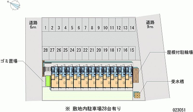 レオパレス友 月極駐車場