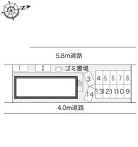 レオパレスｏｒｃｈｉｄ 駐車場