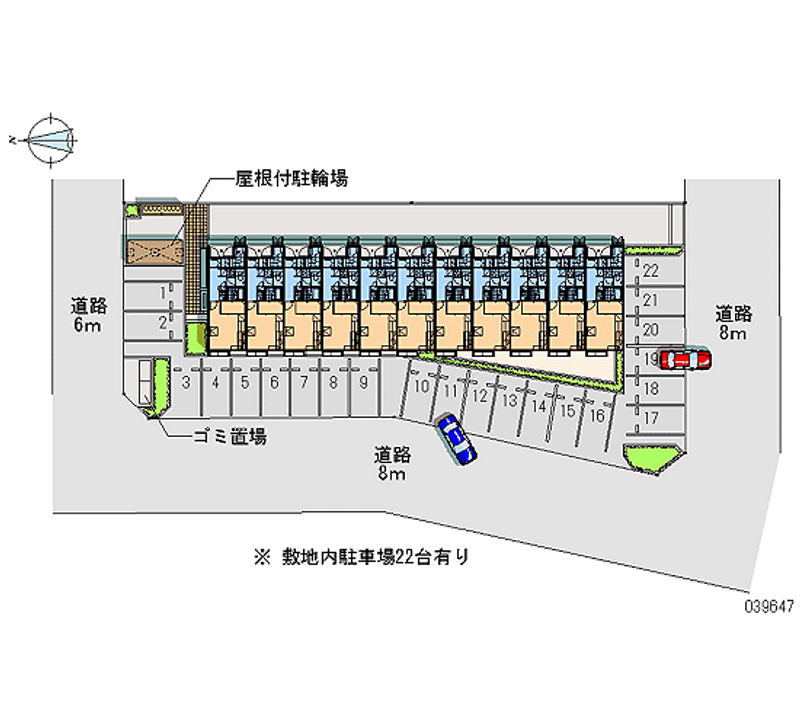 39647 Monthly parking lot