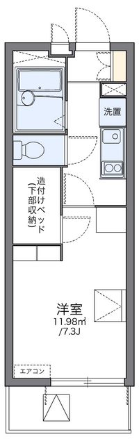 レオパレス田井町 間取り
