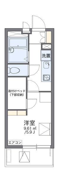 レオパレスＷＡＯ　ＷＡＯ 間取り図