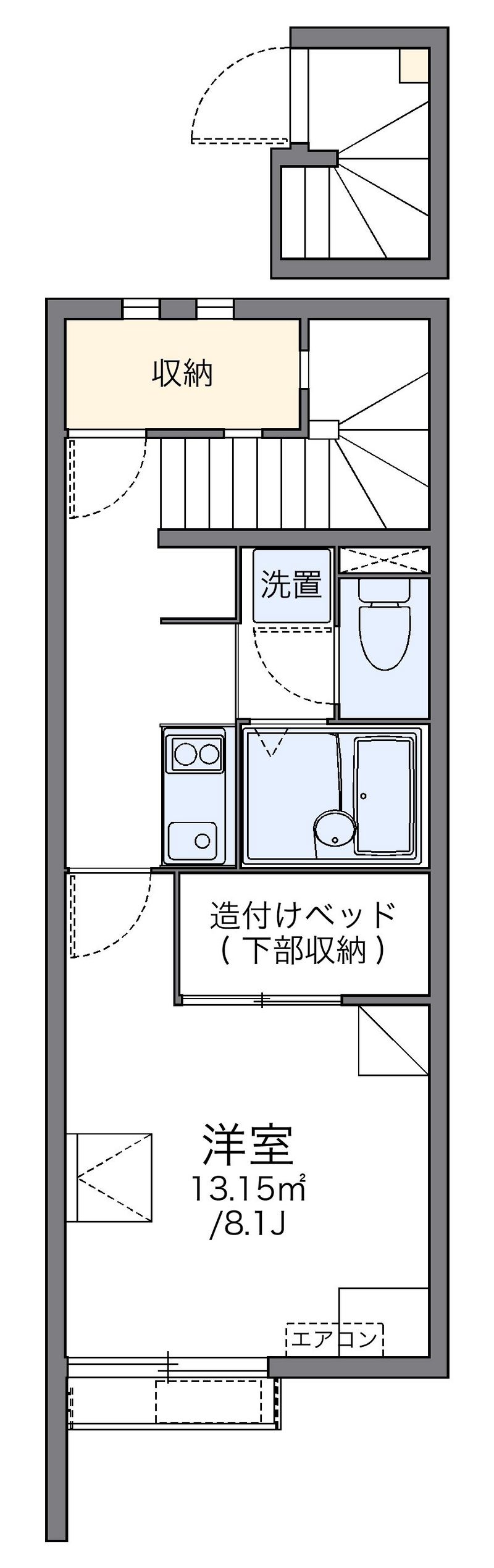 レオネクストキララⅡ 間取り