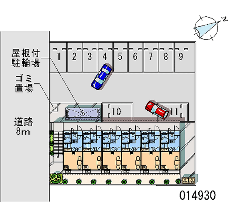 レオパレスエトワール 月極駐車場