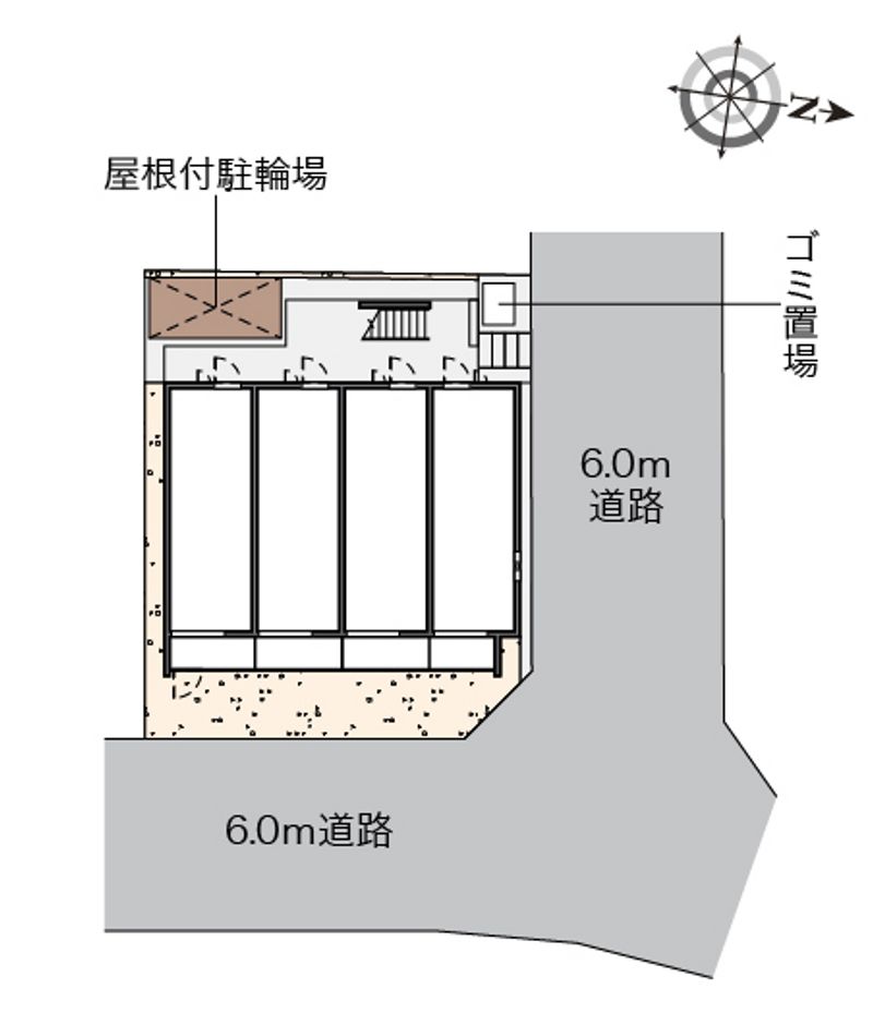 クレイノサークル　平和台 配置図