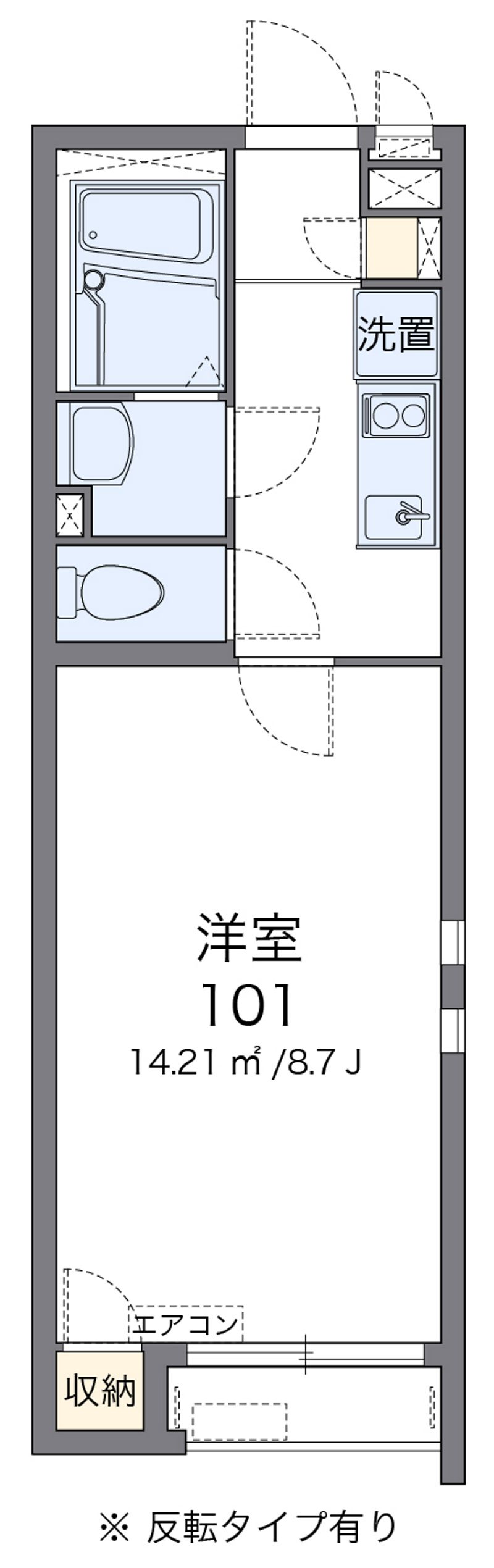 CLEINO NISHIGAI IV Floor plan