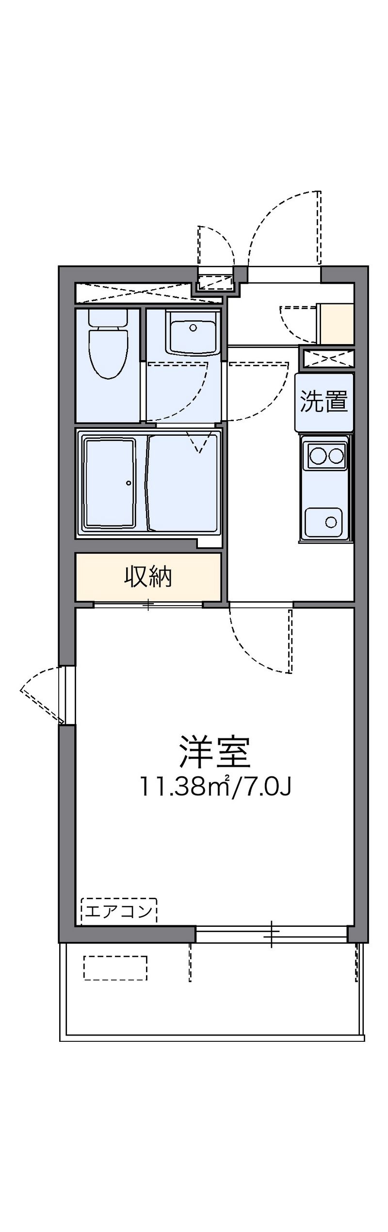 レオネクスト錦糸 間取図