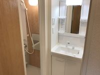 クレイノショコラ 洗面台