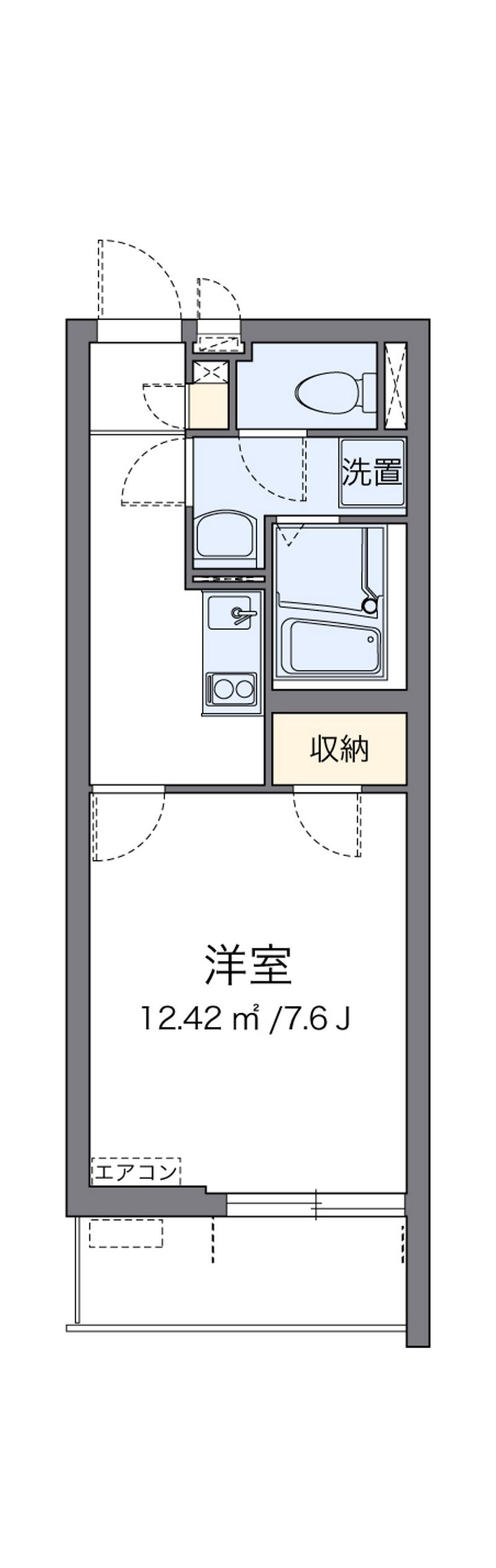 クレイノグランシーダ 間取り