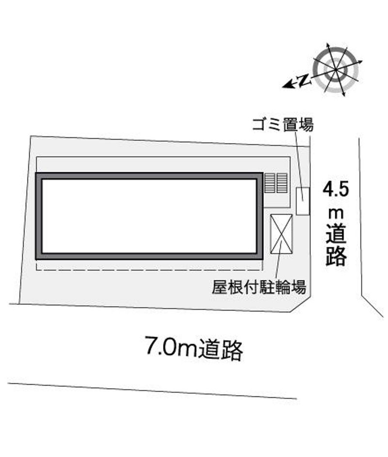 レオパレスアスペン 配置図