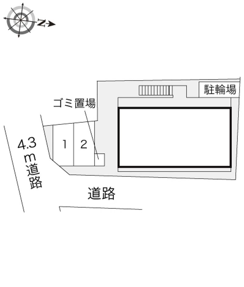 レオパレスコンフォート 配置図