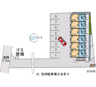 17078月租停車場