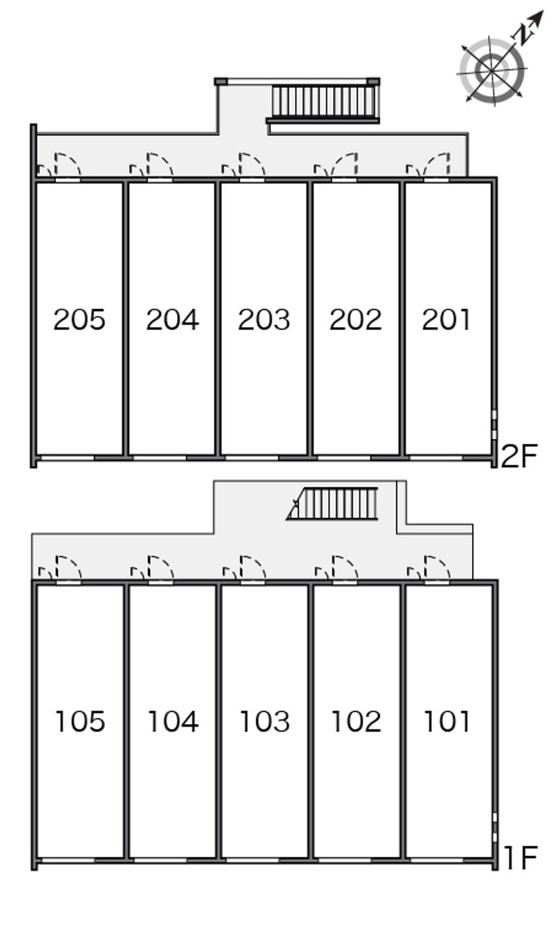 クレイノリライ 間取配置図