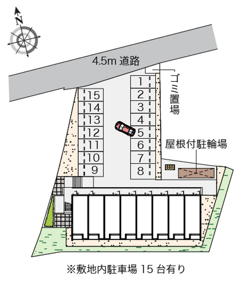 クレイノ下高池 配置図