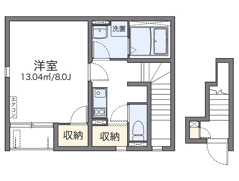 レオネクストエステシティⅢ 間取図