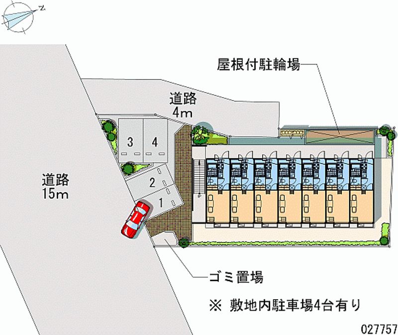 レオパレスＬ＆Ｐ 月極駐車場