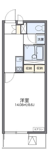 レオネクストリモーネⅤ 間取り図