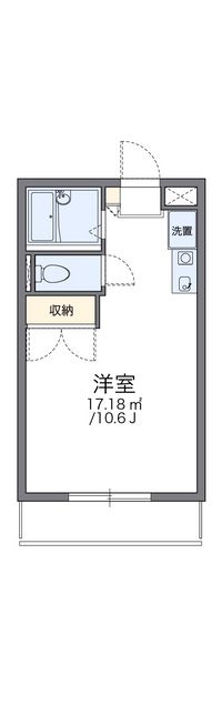 レオパレスセンナン 間取り図