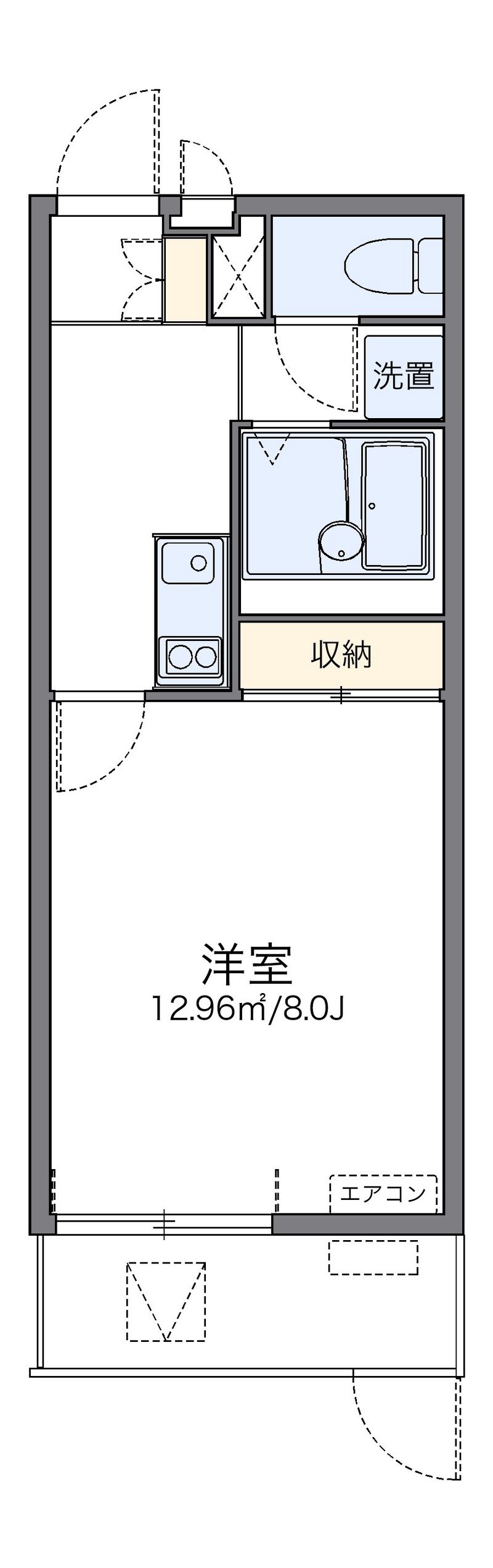レオネクストサンライズ小熊野 間取図