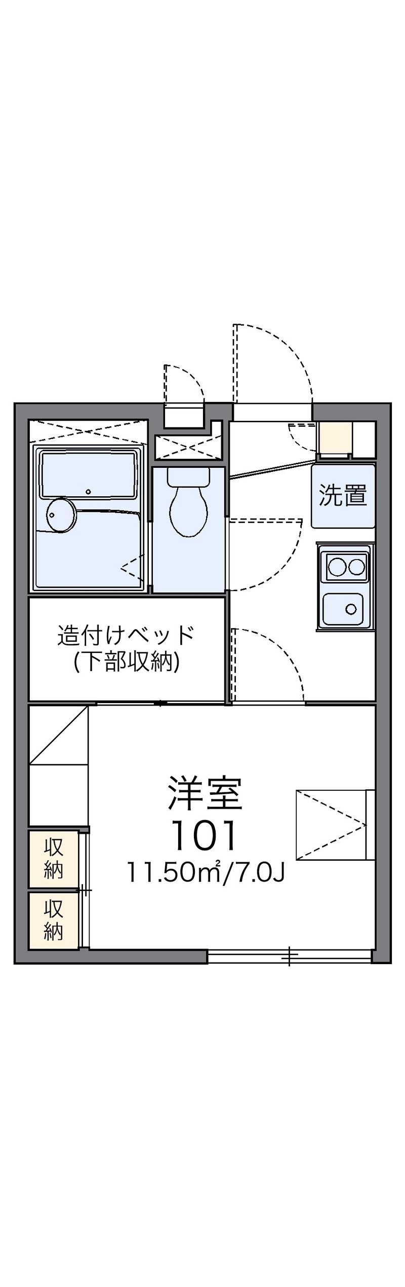 レオパレスＪｏｋｅｒ 間取図