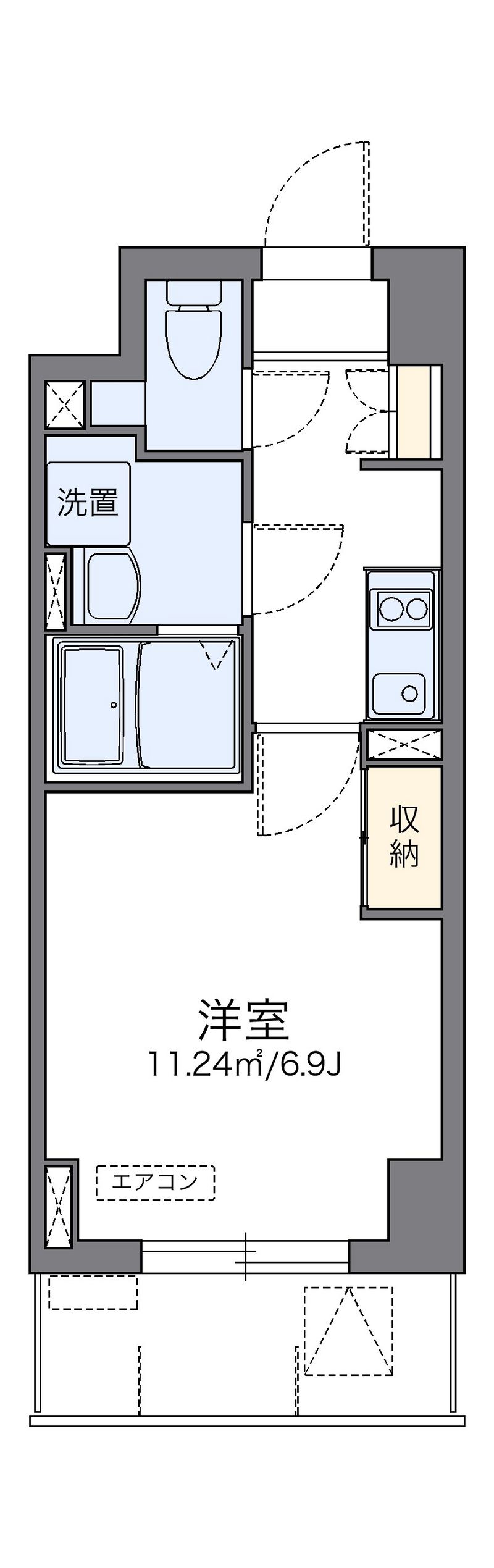 レオネクストウィスタリアⅢ 間取図