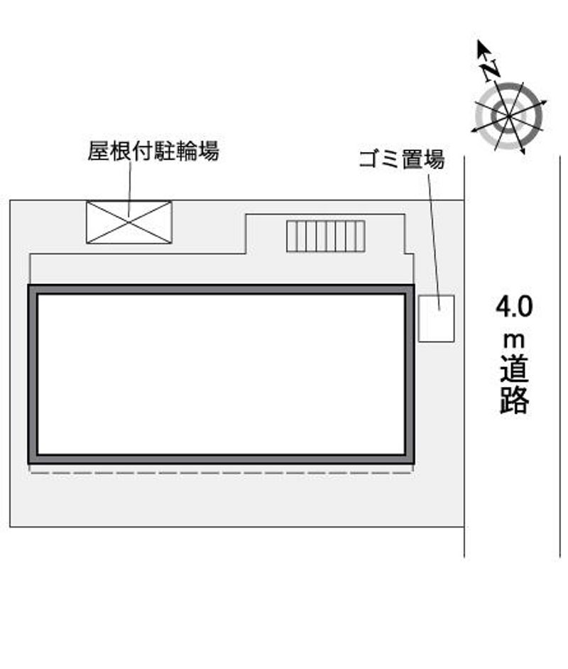 レオパレスファーレ８ 配置図