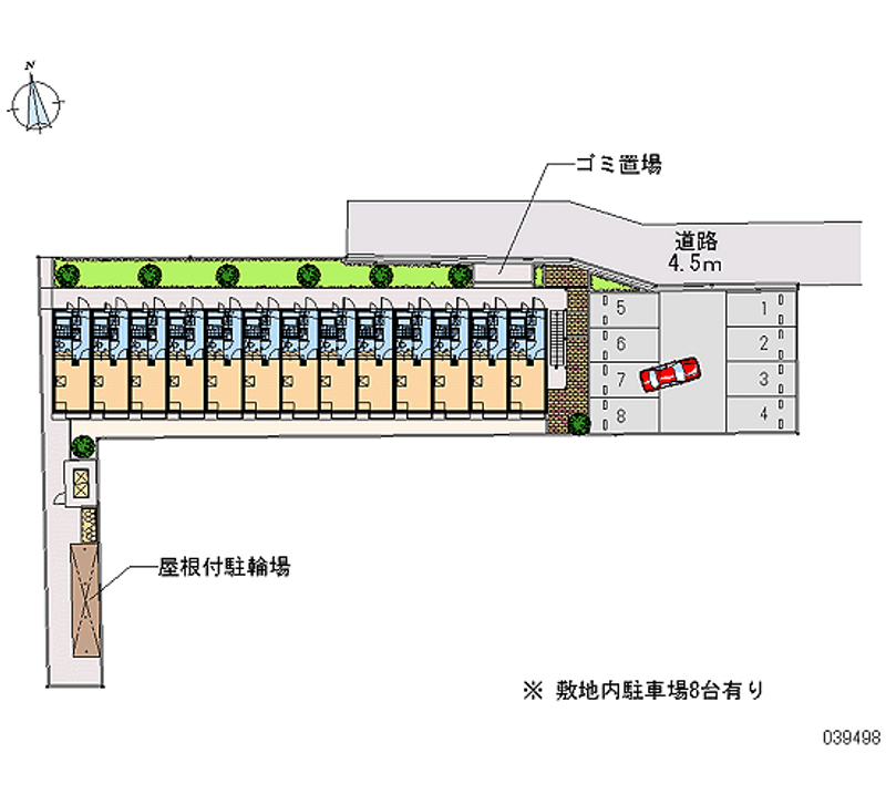 39498月租停車場