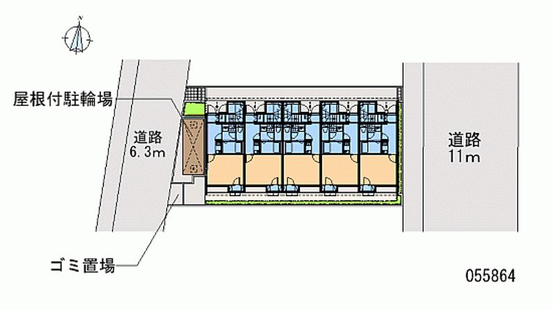 クレイノスリジェ 区画図