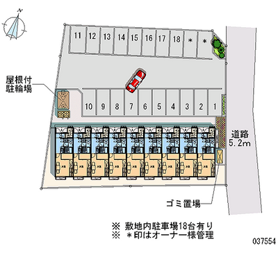 37554 Monthly parking lot