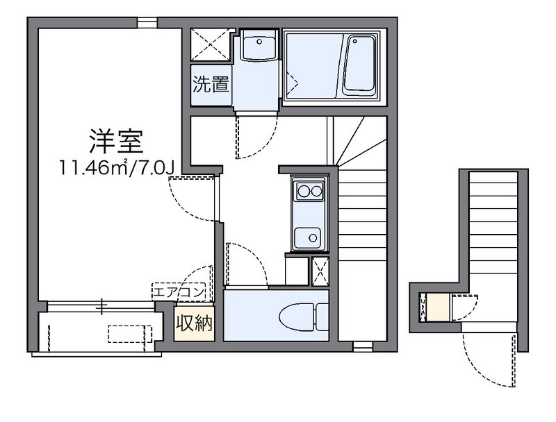レオネクストグランディールＳ 間取図