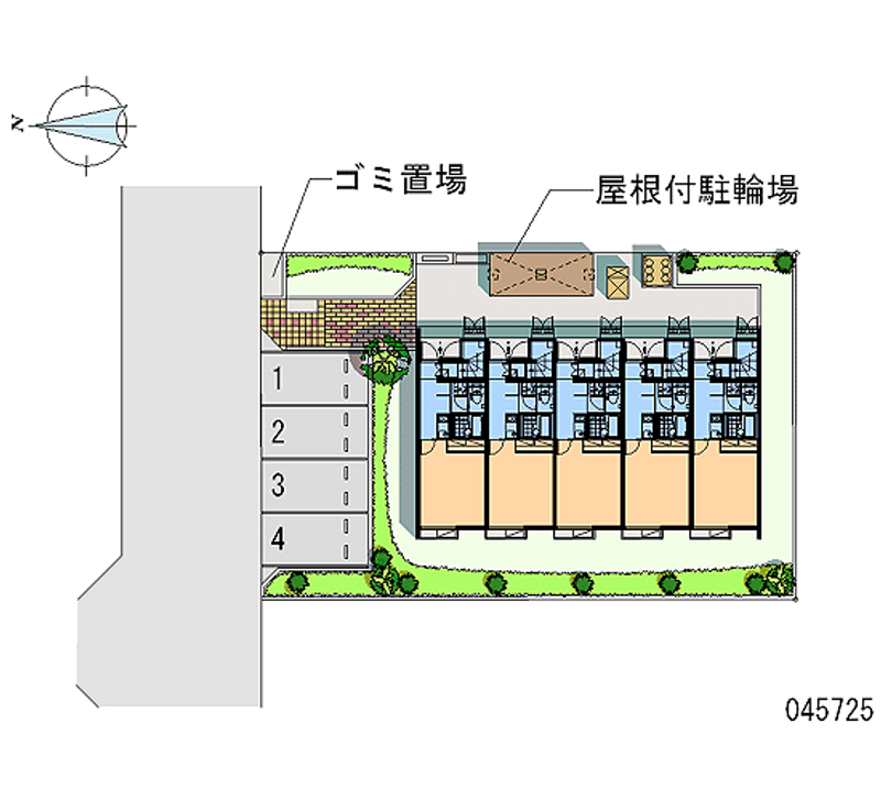 45725 Monthly parking lot