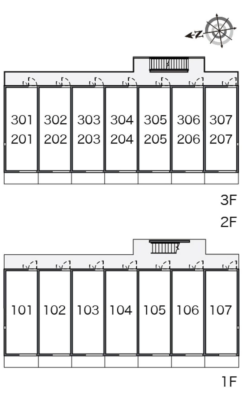 レオネクストヴィオラ 間取配置図