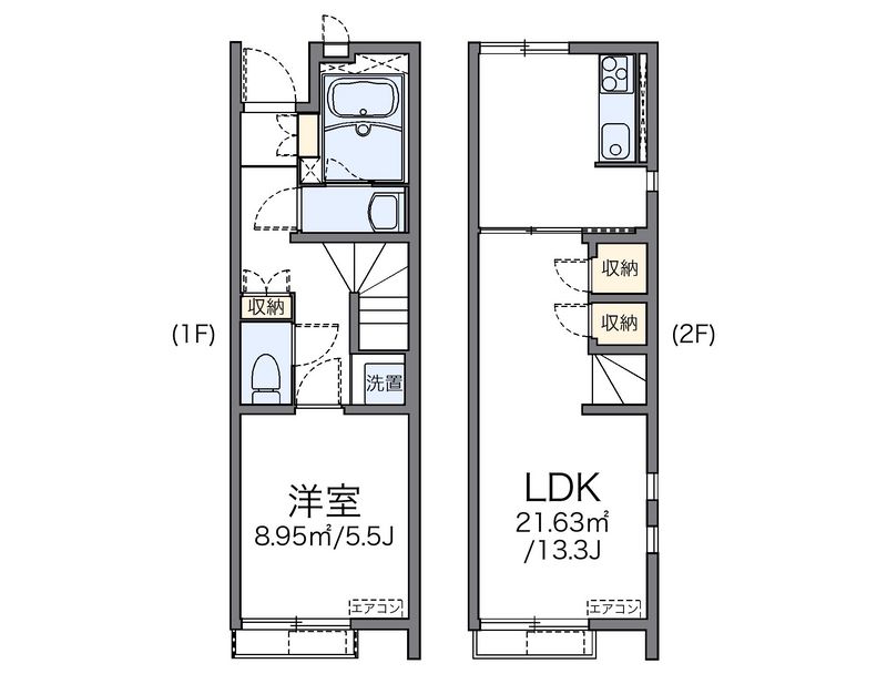 レオネクスト日吉原Ⅱ 間取り