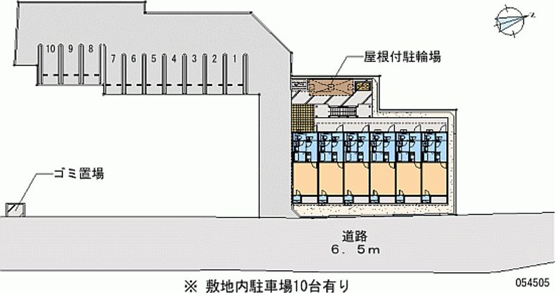 レオネクストクレールシャンブルⅡ 月極駐車場