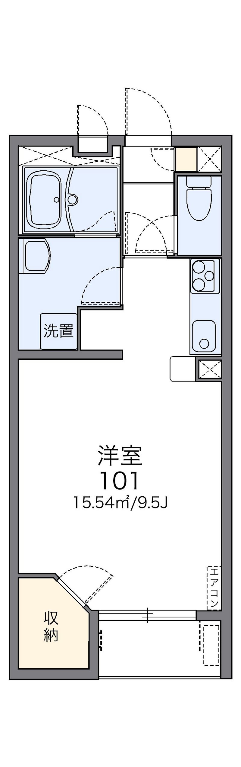 レオネクストイン園部 間取図