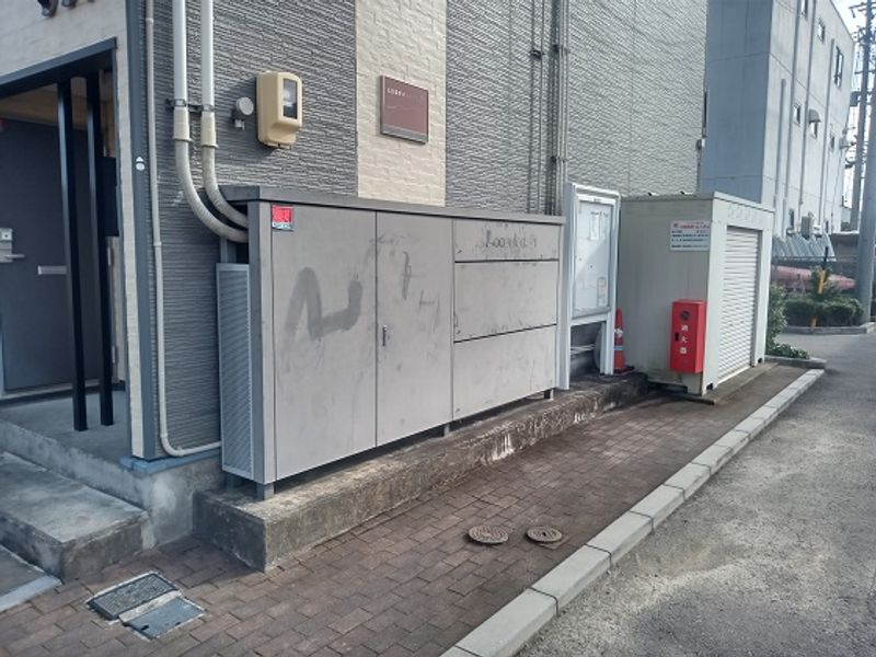 レオパレスフォンテーヌ岐阜 エントランス