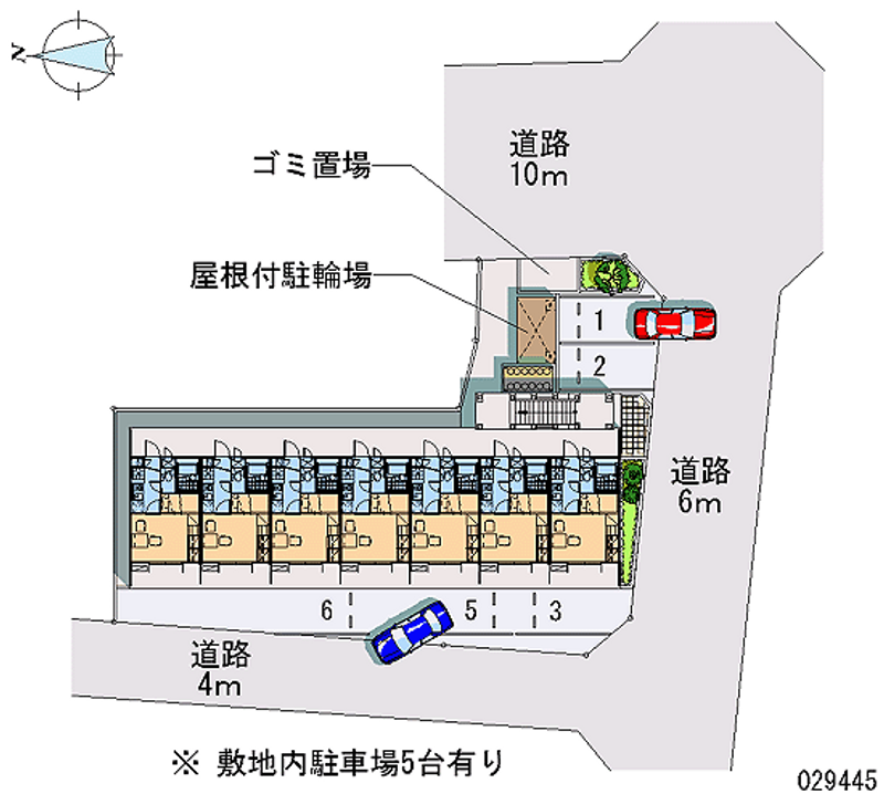 レオパレス名駅南 月極駐車場