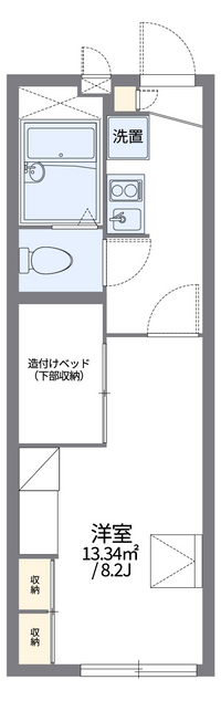 レオパレス好文亭 間取り図