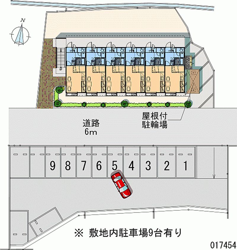 レオパレス双葉 月極駐車場