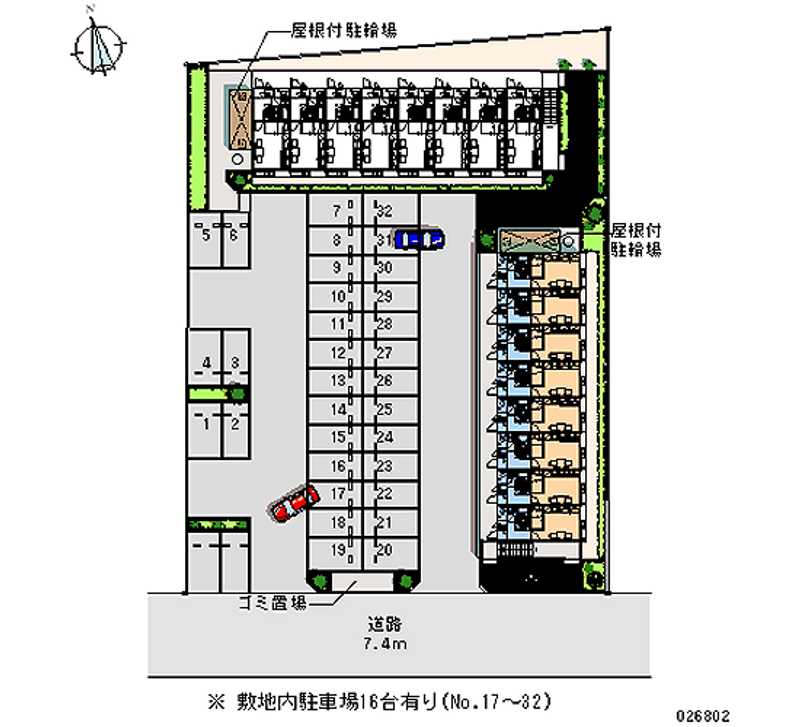 26802 bãi đậu xe hàng tháng